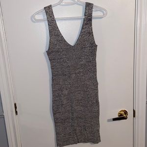 Knit Grey Club Dress